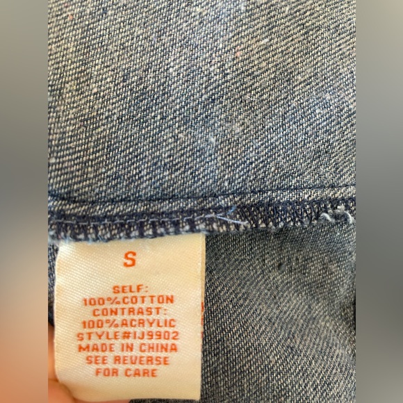 Fabrik Knitted Jean Jacket Size Small Worn Once! - Picture 8 of 12